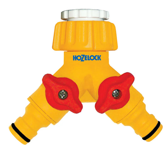 Hozelock Two Way Tap Connector